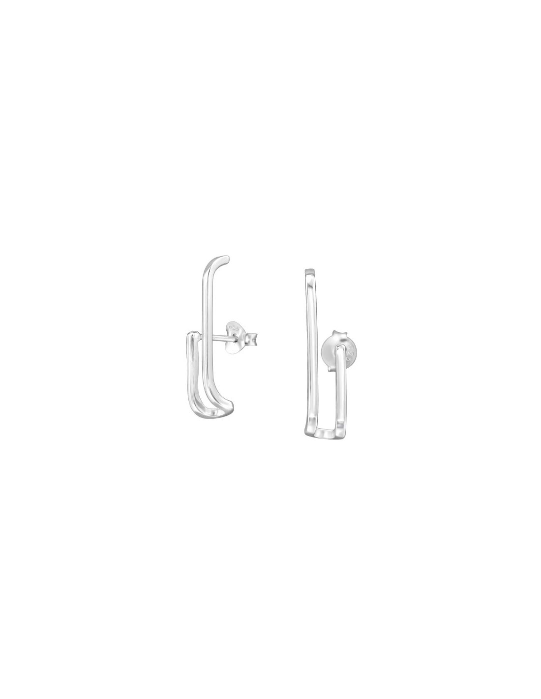 Aros de Plata Curved Bar -