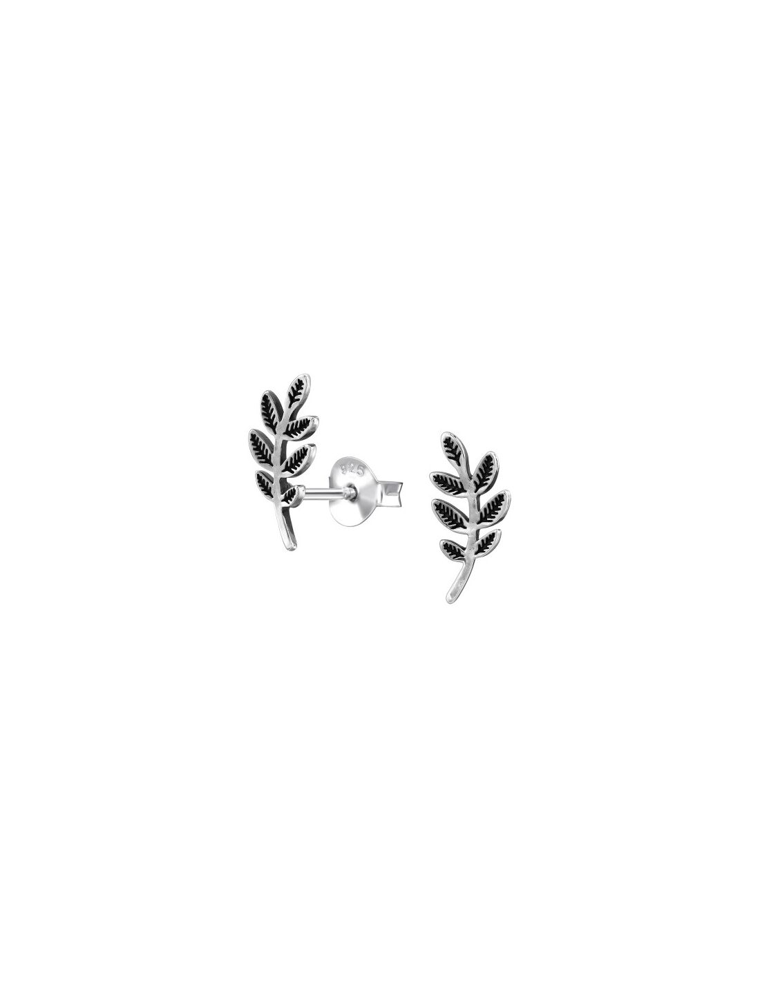 Aros de Plata Olive Branch -