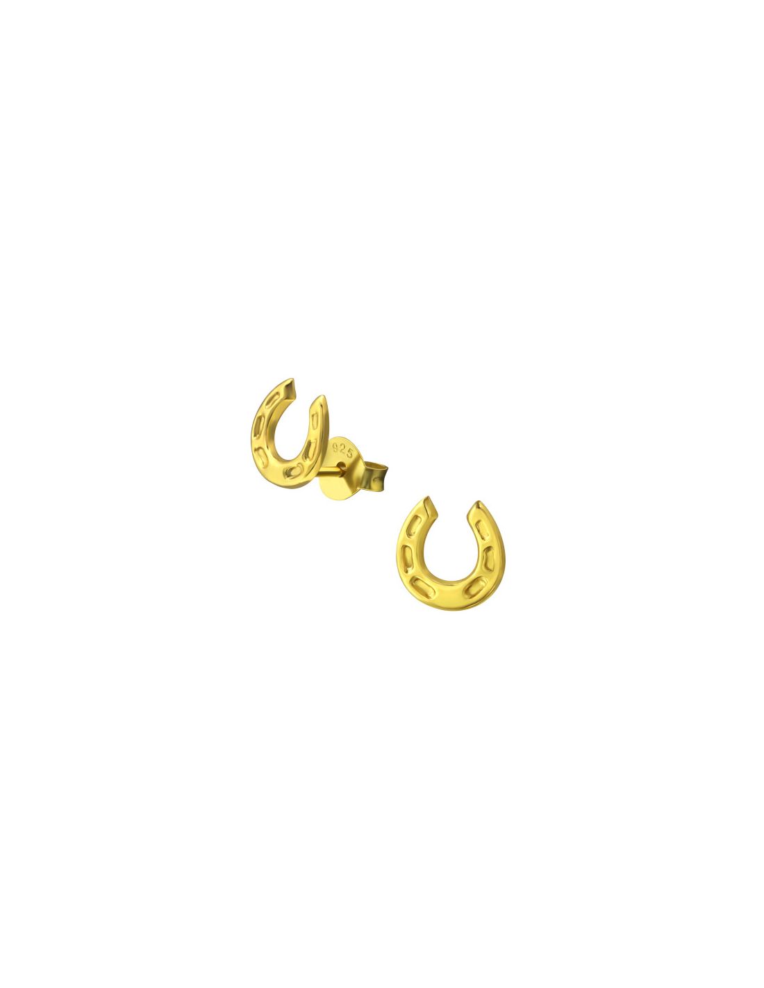 Aros de Plata Bañados en oro 24k...