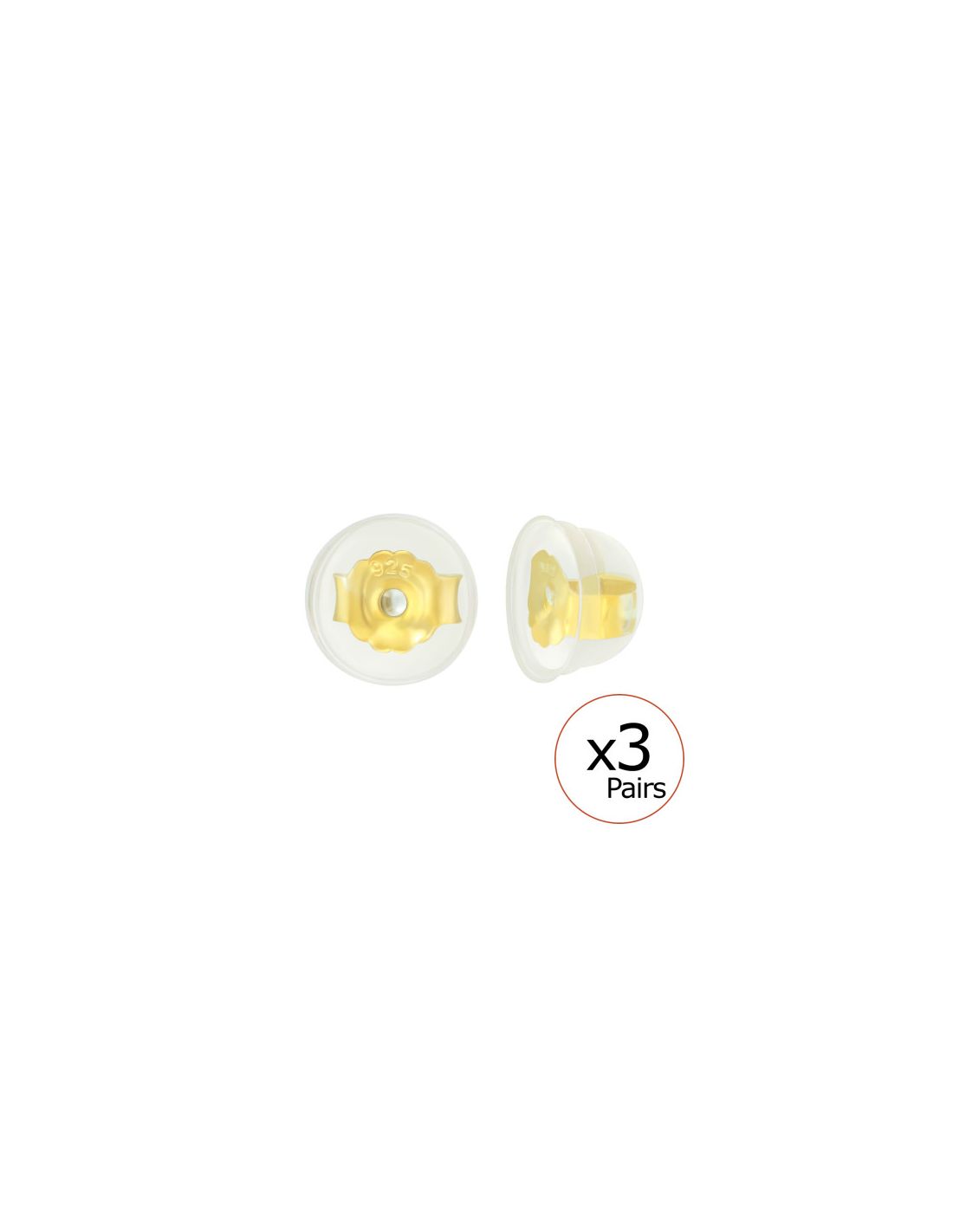 Topes Aros Bañados en oro 24k...
