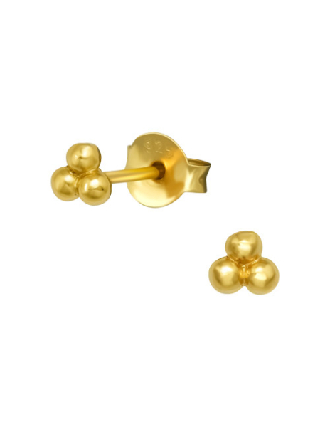 Aros de Plata Bañados en...