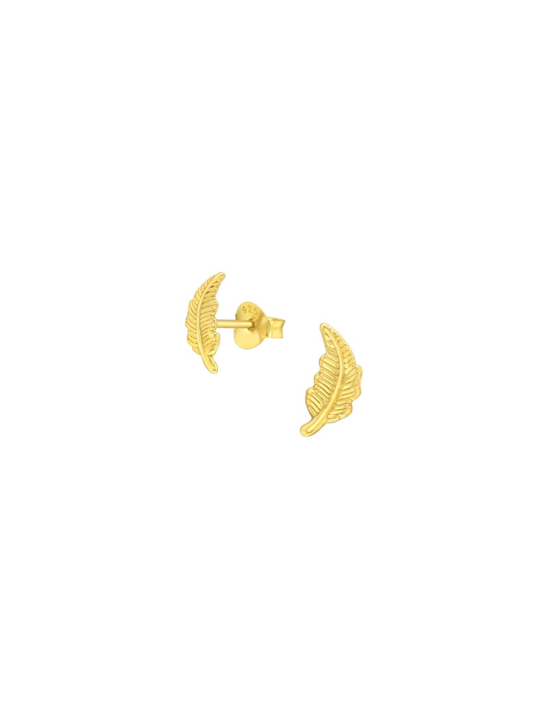 Aros de Plata Bañados en oro 24k...