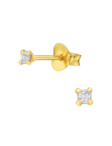 Aros de Plata Bañados en...