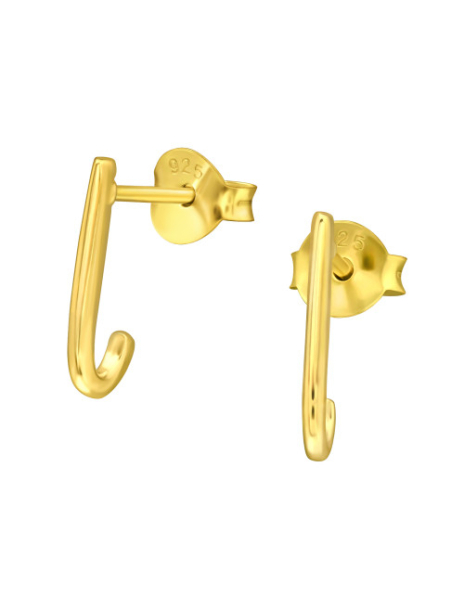 Aros de Plata Bañados en...