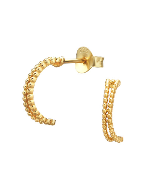 Aros de Plata Bañados en...