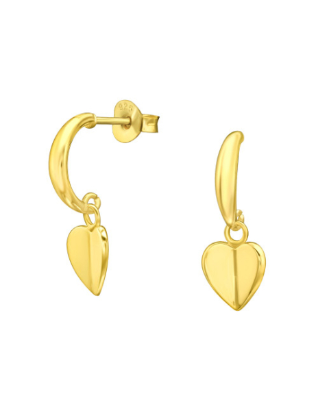 Aros de Plata Bañados en...