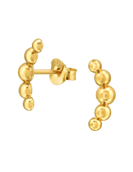 Aros de Plata Bañados en...