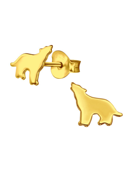 Aros de Plata Bañados en...