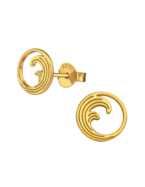 Aros de Plata Bañados en...