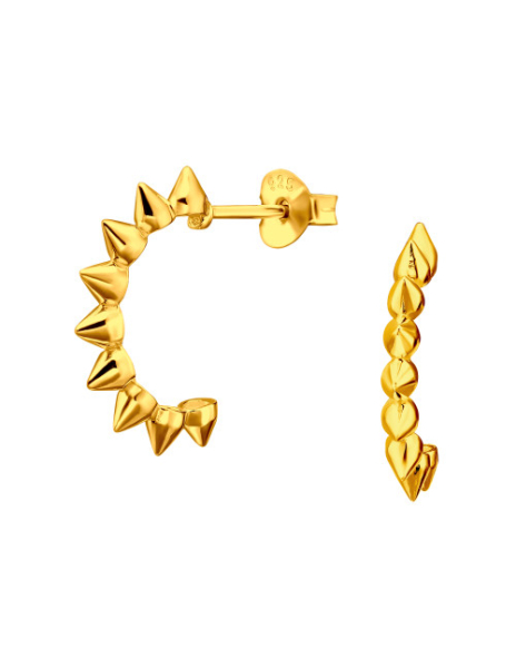 Aros de Plata Bañados en...