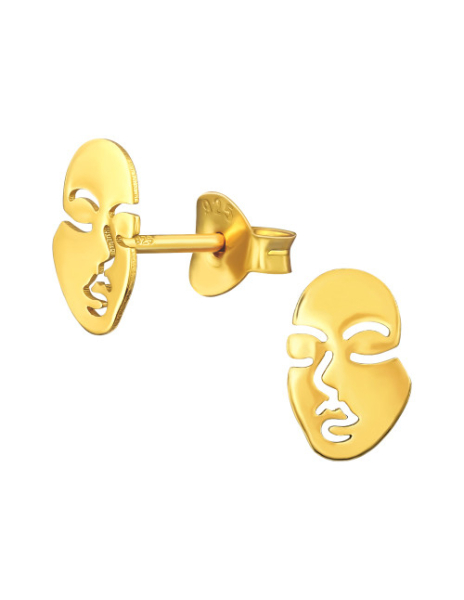 Aros de Plata Bañados en...