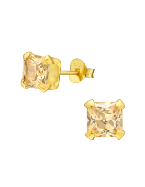 Aros de Plata Bañados en...