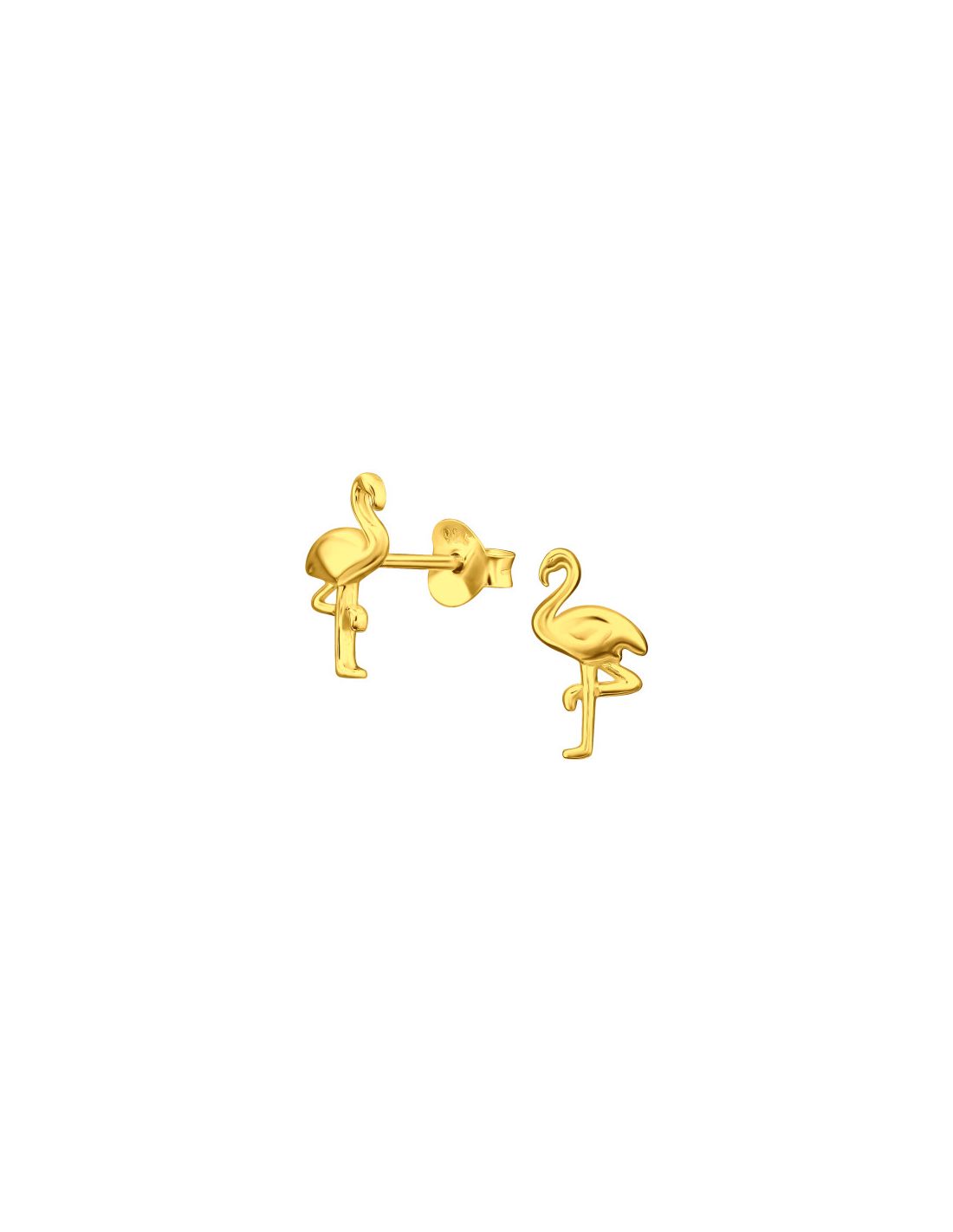 Aros de Plata Bañados en oro 24k...