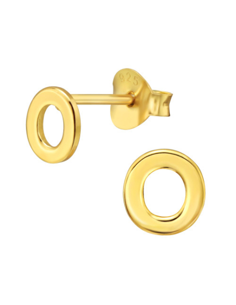 Aros de Plata Bañados en...