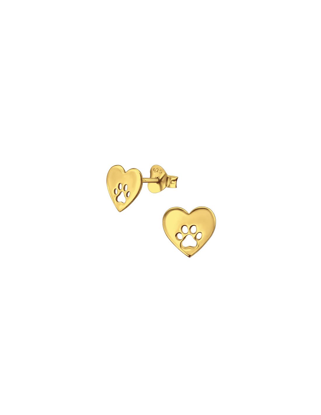 Aros de Plata Bañados en oro 24k...