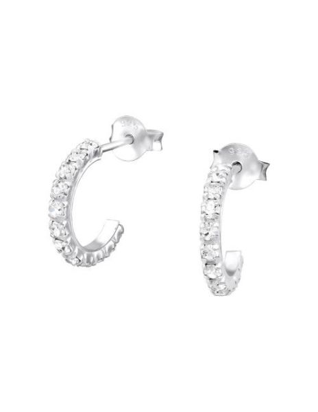 Aros de Plata Semicircle...