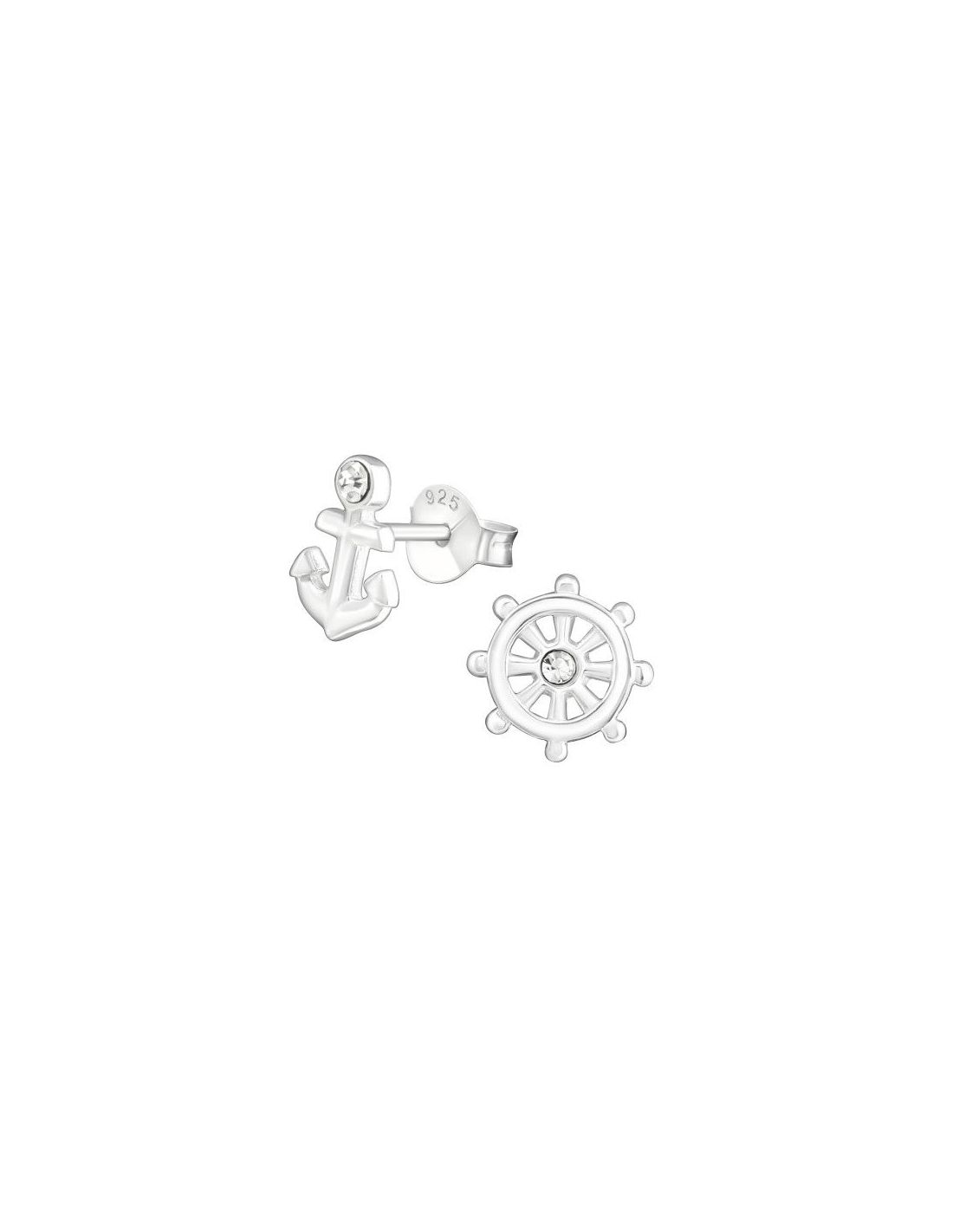 Aros de Plata Anchor And Ship's Wheel...