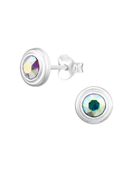 Aros de Plata Round AB 7 mm...
