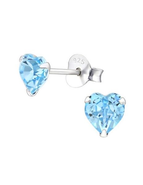 Aros de Plata Heart...