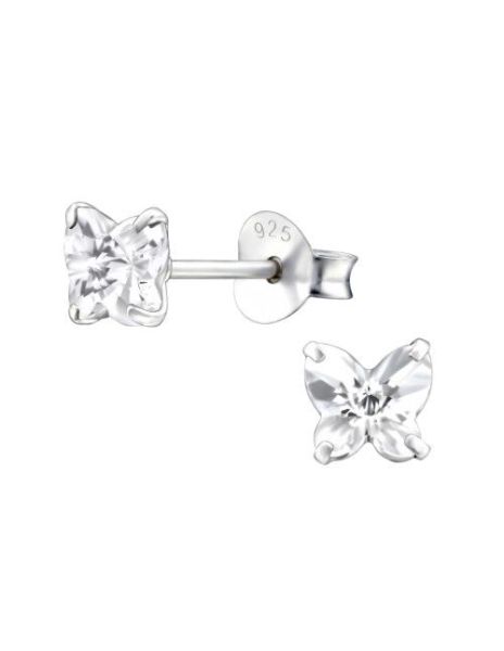 Aros de Plata Butterfly...