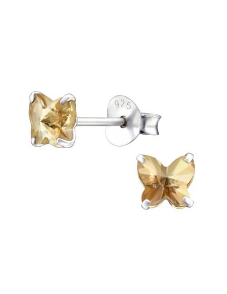 Aros de Plata Butterfly...