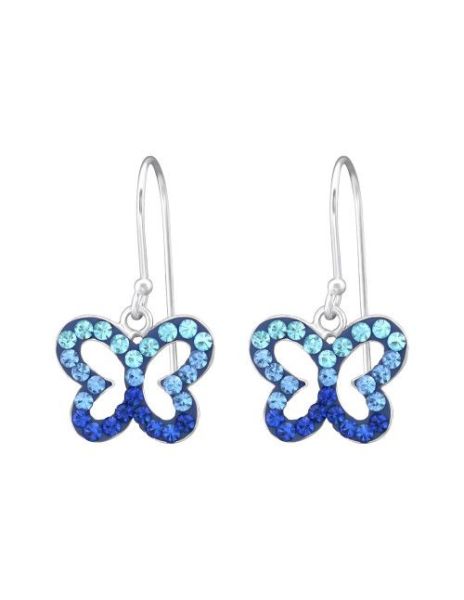 Aros de Plata Butterfly...