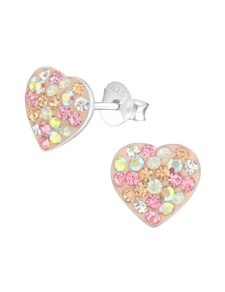 Aros de Plata Heart 9Mm...