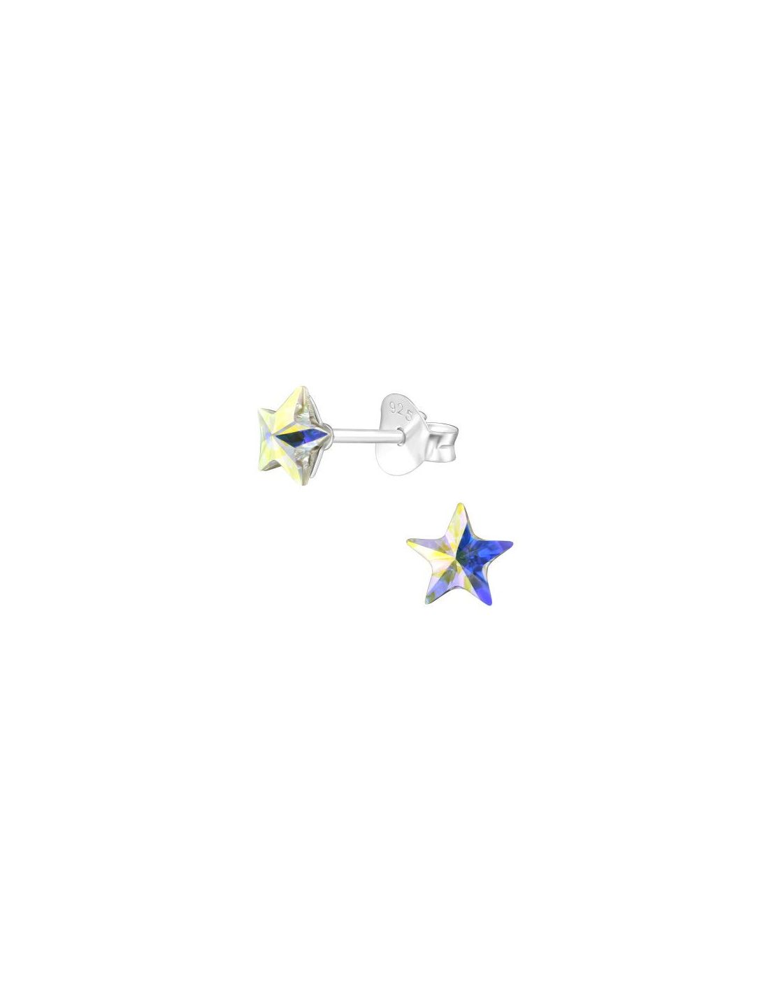 Aros de Plata Star AB 5 mm x 5 mm