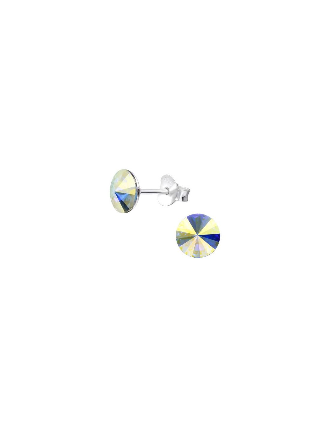 Aros de Plata Geometric AB 6 mm x 6 mm
