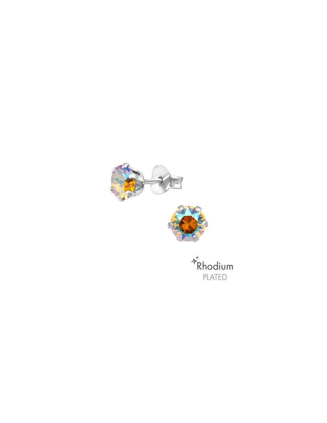 Aros de Plata Round Light Colorado...
