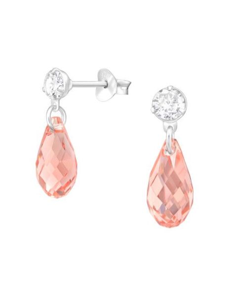 Aros de Plata Briollette...