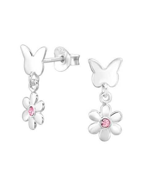 Aros de Plata ฺButterfly...