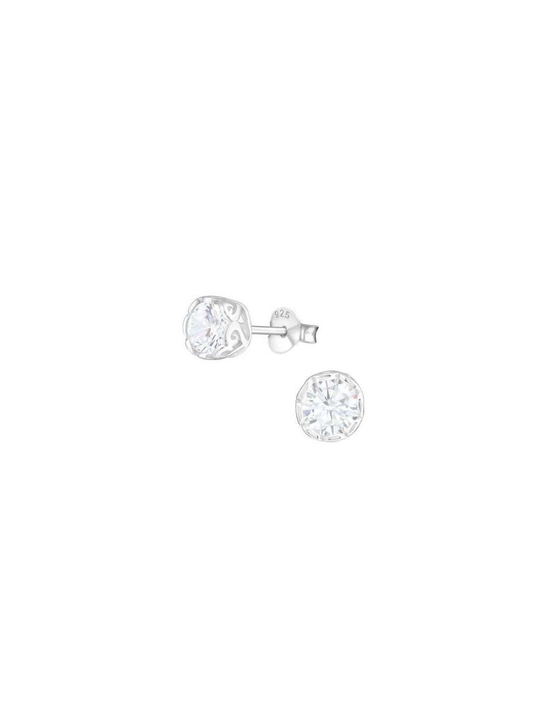 Aros de Plata Round 5Mm Cubic...