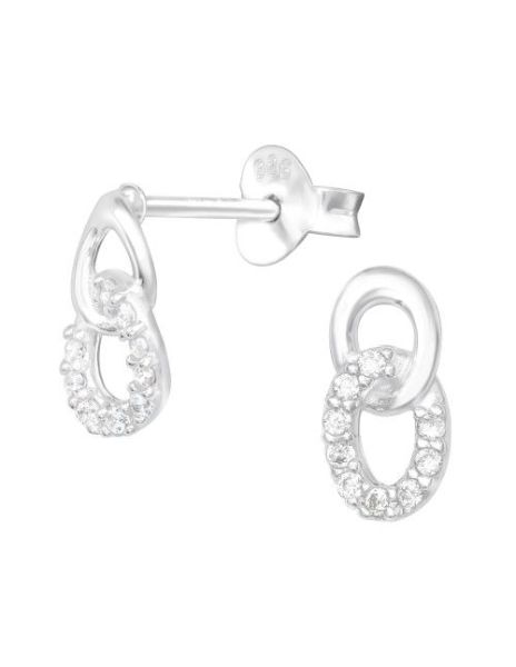 Aros de Plata Circle Links...