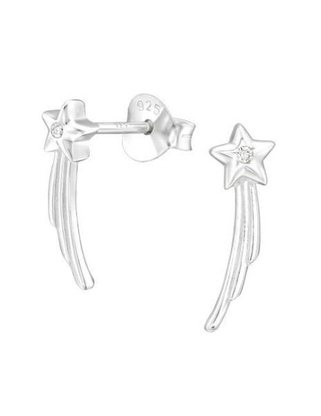 Aros de Plata Shooting Star...