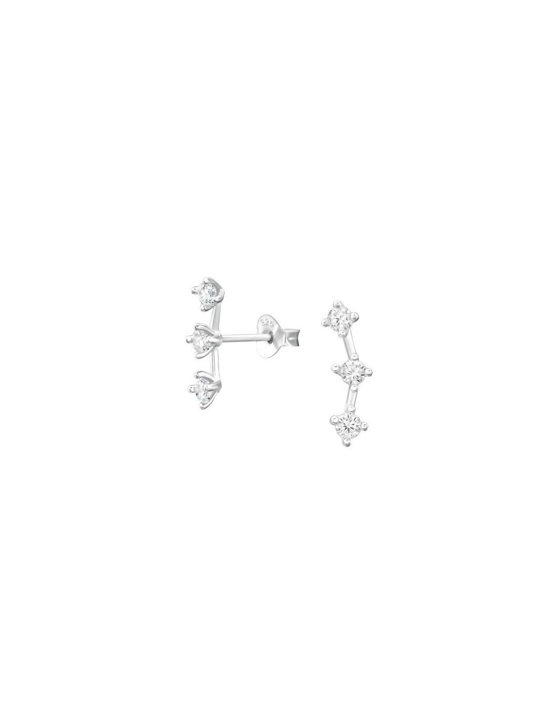 Aros de Plata Constellation Cubic...