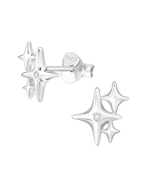 Aros de Plata Starburst...