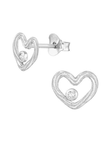 Aros de Plata Curved Open...