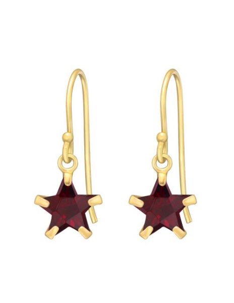 Aros de Plata Star Cubic...