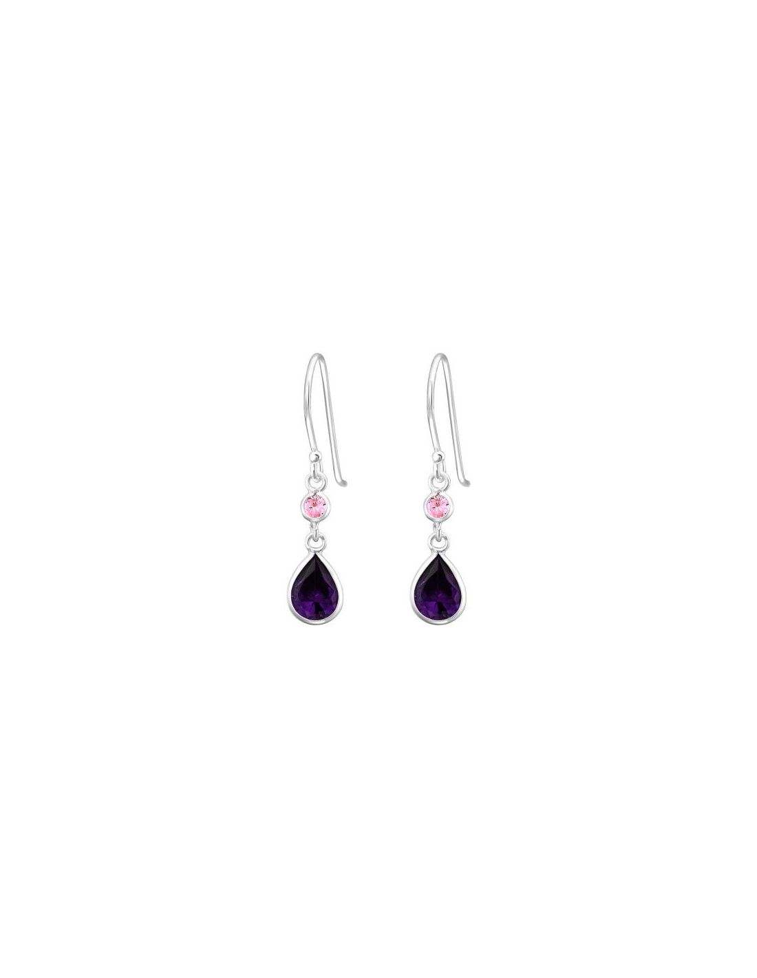 Aros de Plata Hanging Circle And...