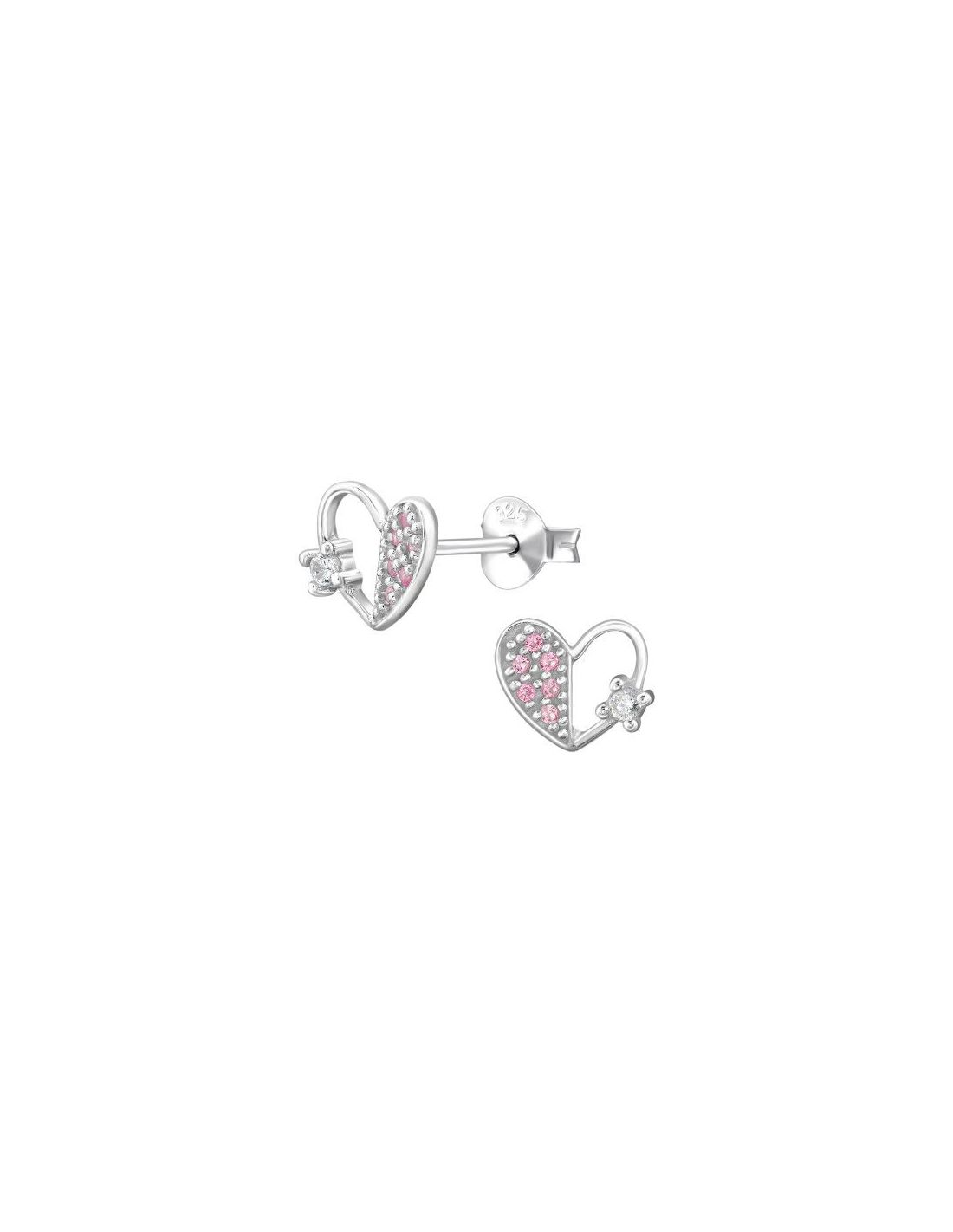 Aros de Plata 8Mm Half Dotted Half...