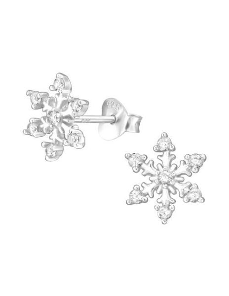 Aros de Plata Snowflake... 2