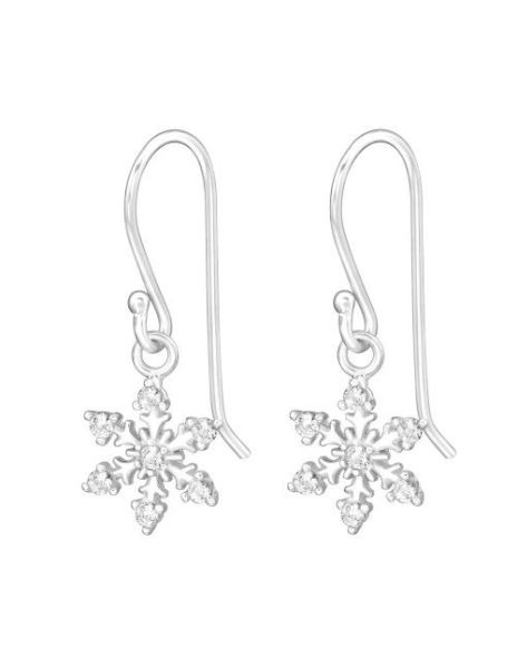 Aros de Plata Snowflake... 2