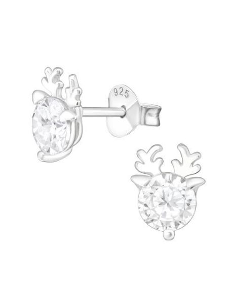 Aros de Plata Deer Cubic... 2