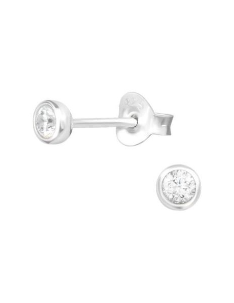 Aros de Plata Round Cubic... 2