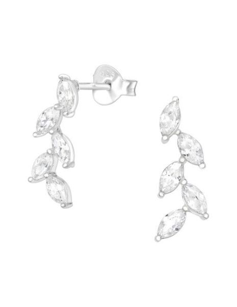 Aros de Plata Olive Leaf... 2