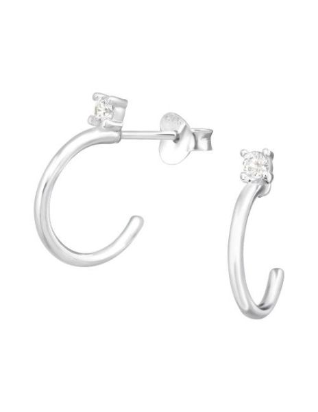 Aros de Plata Half Hoop... 2