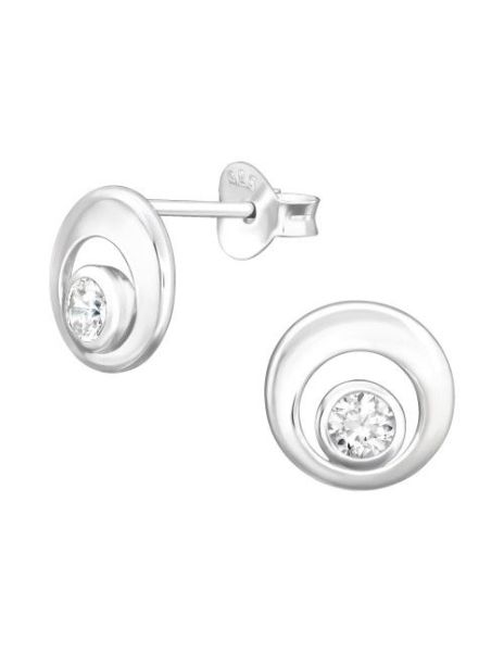 Aros de Plata Round Cubic... 2