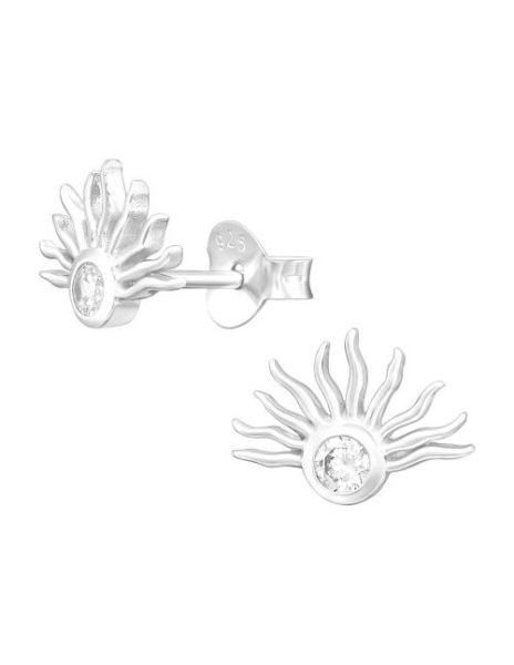 Aros de Plata Sun Cubic... 2