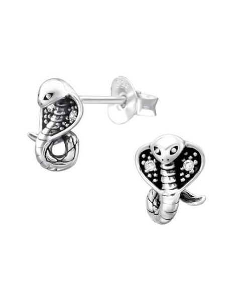 Aros de Plata Cobra Cubic... 2